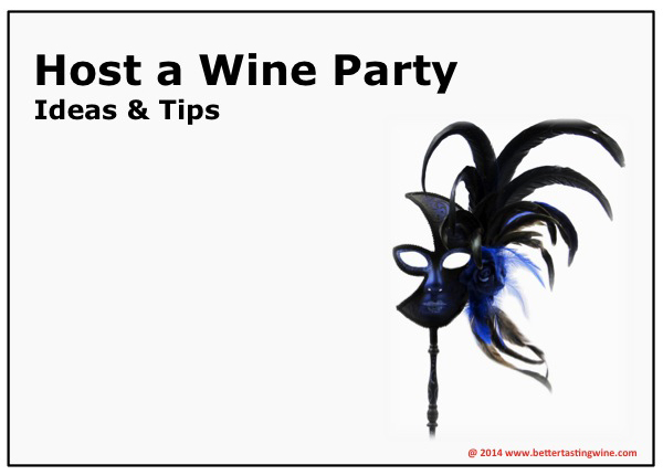 Host a blind wine tasting party