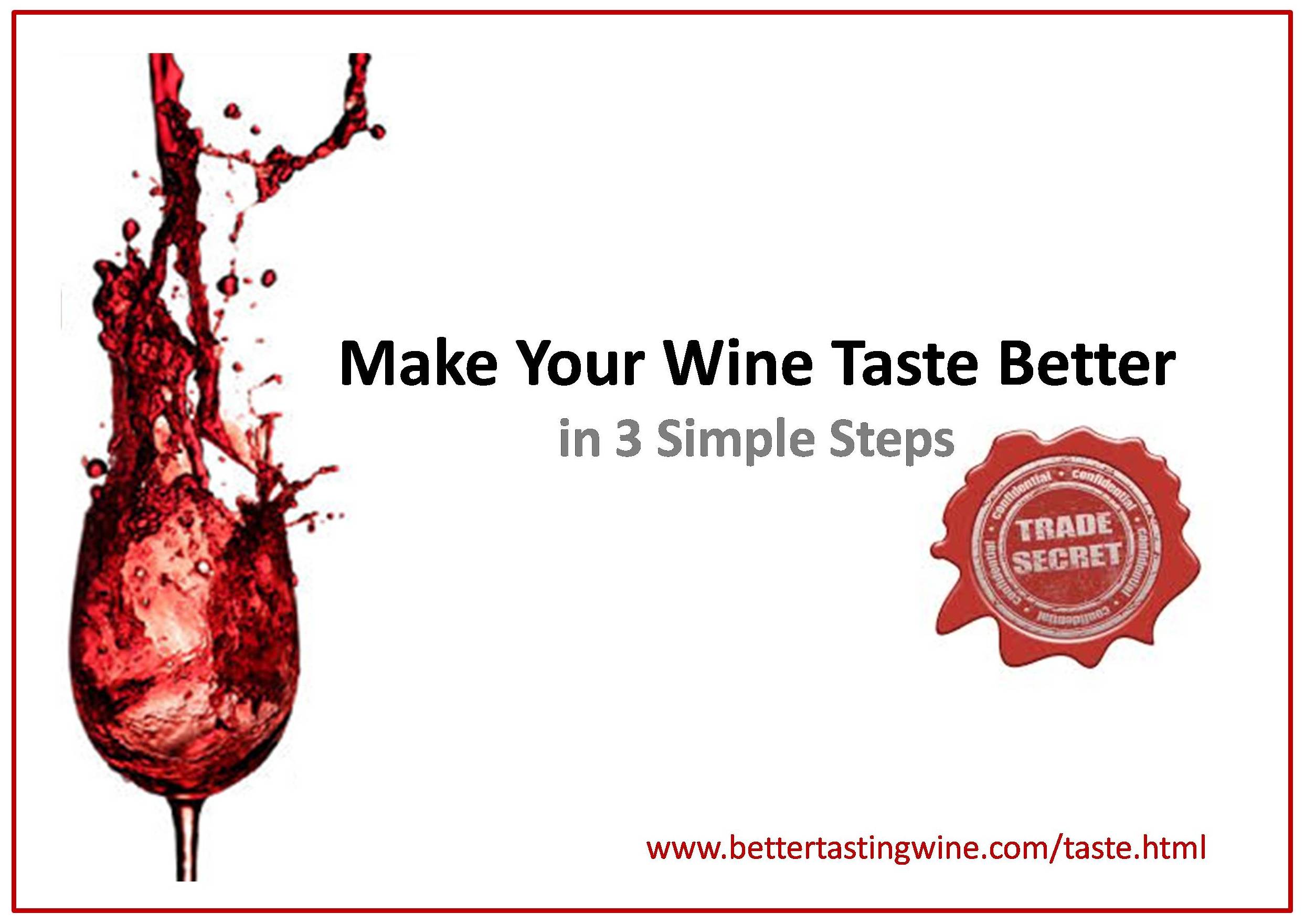 BetterTastingWine Free Wine Course Useful Tips Tools Download